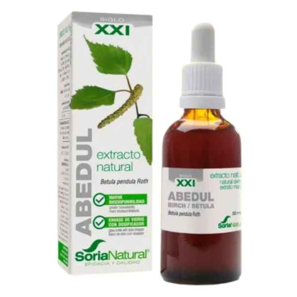 Extracto Abedul 50Ml Siglo Xxi - Soria Natural