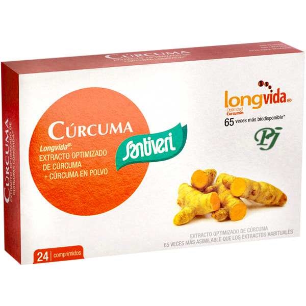 Curcuma Longvida 24 Comprimidos - Santiveri