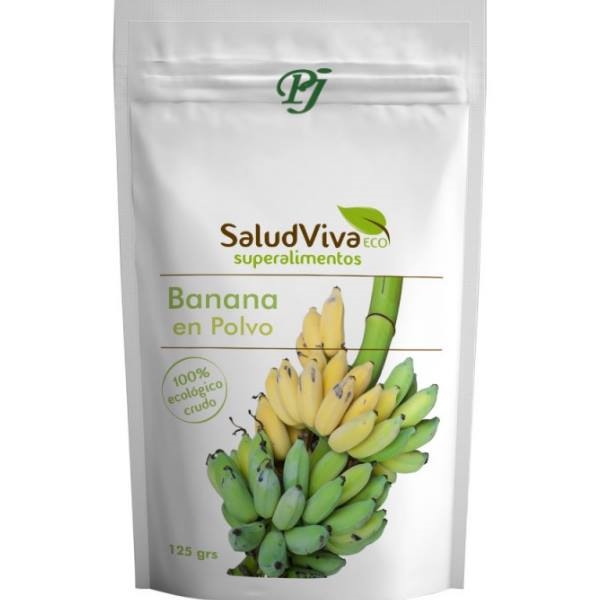 Banana En Polvo 125Gr 100% Eco - Saludviva