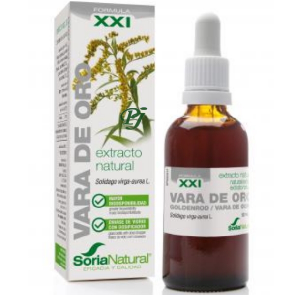 Extracto Vara De Oro 50Ml Formula Xxi - Soria Natural