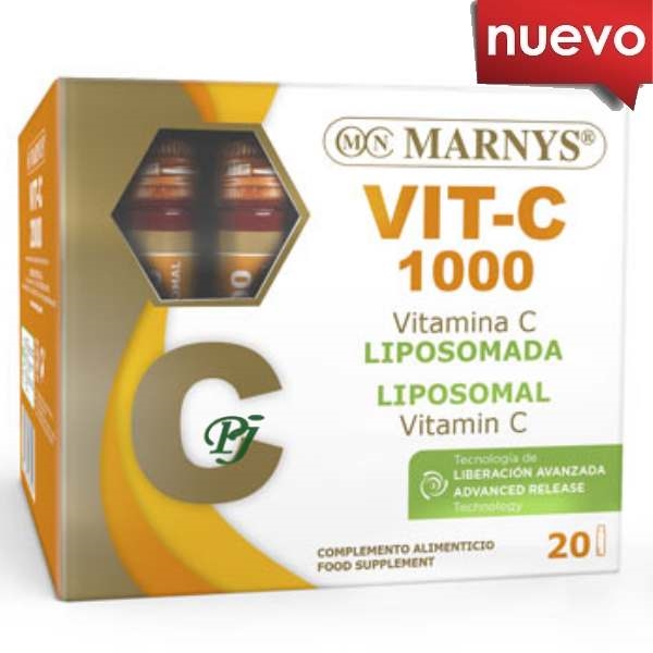 Vitamina C 20 Viales 1000 - Marnys