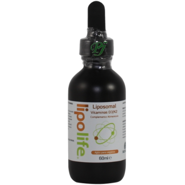 Lipolife Liposomal Vitaminas D3/K2 60 Ml. - Equisalud