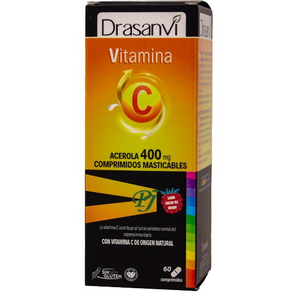 Vitamina C Acerola  60 Comprimidos 400Mg - Drasanvi
