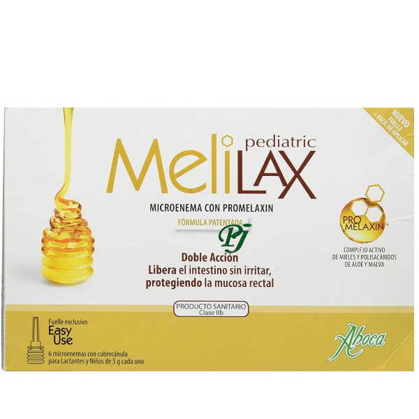 Melilax Pediatric 6 Microenemas - Aboca