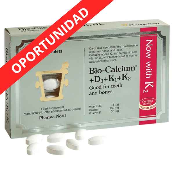 Calcio +D3 +K1 +K2 60 Comprimidos - Pharma Nord