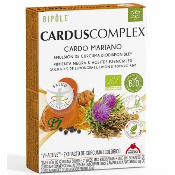 Bipole Cardus Complex Ampollas 20X10 Ml. - Dietéticos Intersa