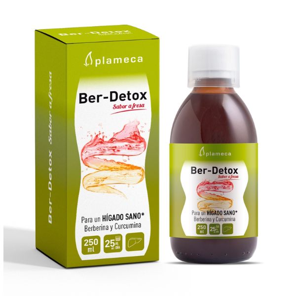 Ber-Detox  Berberina Fresa 250Ml - Plameca