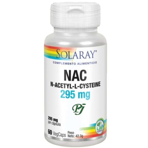 Nac 295 Mg. 60 Vegcápsulas - Solaray