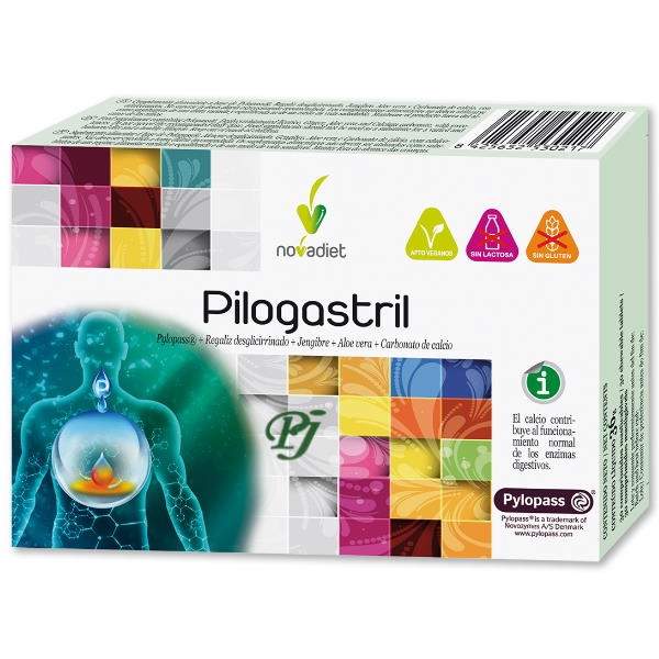 Pilogastril 30 Compridos Masticable - Novadiet