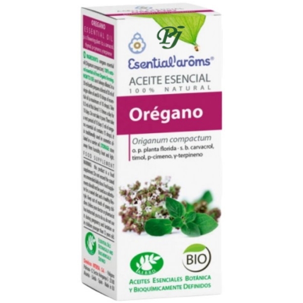 Aceite Esencial Oregano Bio 10 Ml. - Dietéticos Intersa