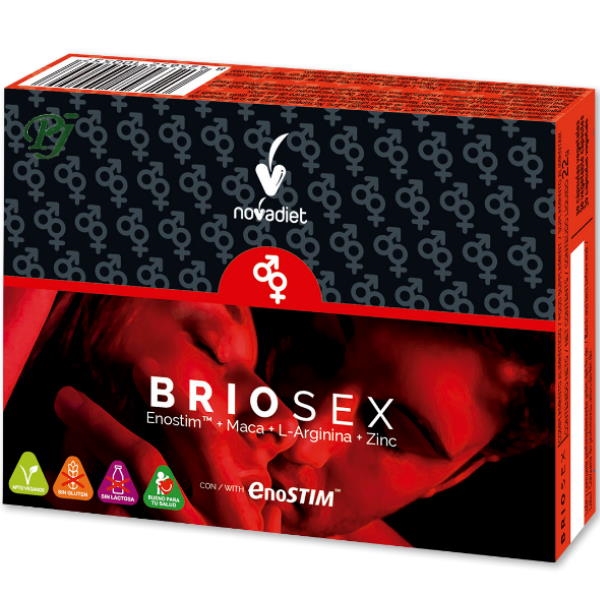 Briosex 30 Capsulas Vegetales - Novadiet