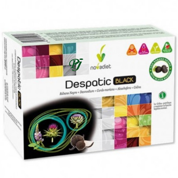Despatic Black Ampollas 20X10Ml - Novadiet