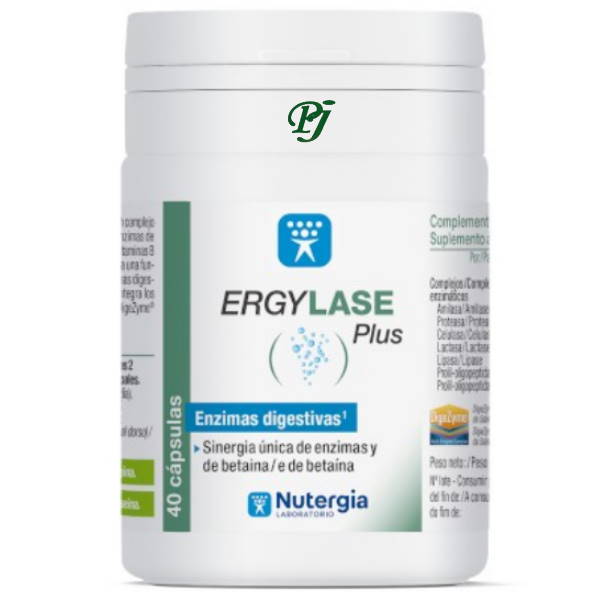 Ergylase Plus 40 Capsulas - Nutergia