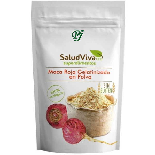 Maca Roja Gelatinizada En Polvo 250 G. Eco Sin gluten - Saludviva