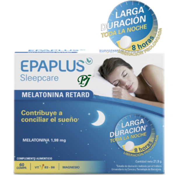 Melatonina Retard Sin Triptofano 1.98Mg 60 Comprimidos - Epaplus
