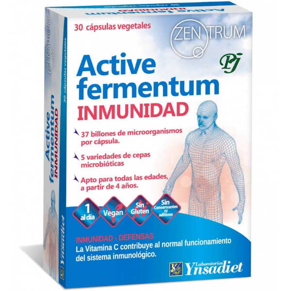 Active Fermentum 30 Capsulas Zemtrum - Ynsadiet