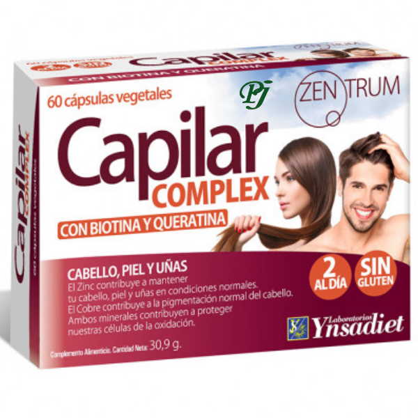 Capilar Complex 60 Capsulas Zemtrum - Ynsadiet