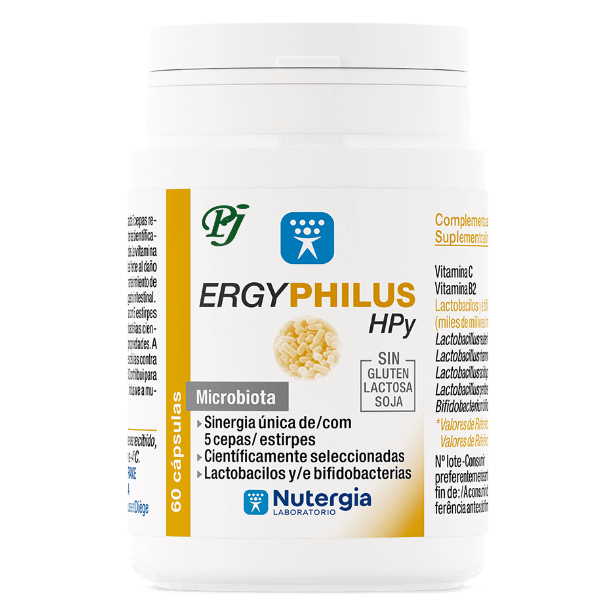 Ergyphilus Hpy 60 Capsulas - Nutergia