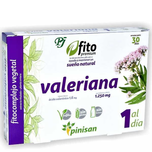 Fito Premium Valeriana 30 Cápsulas - Pinisan