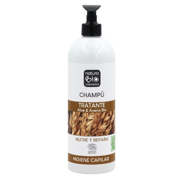 Champú Tratante Aloe Vera & Avena 740 Ml. - NaturaBio