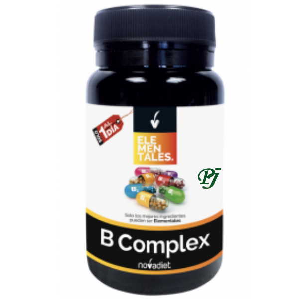 Elementales B Complex 60 Capsulas Vegetales - Novadiet