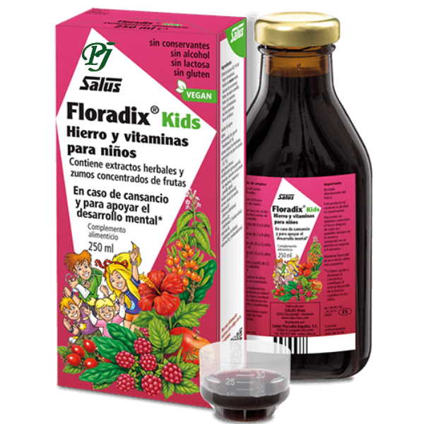 Jarabe Floradix Kids Niños 250Ml - Salus