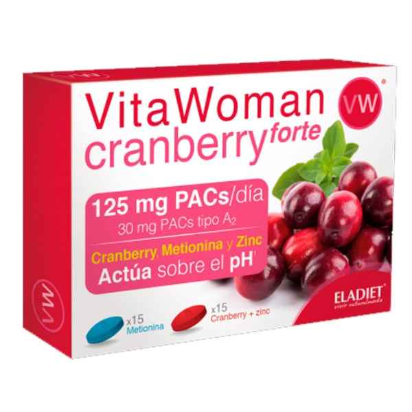 Vitawoman Cranberry Forte 30 Comprimidos - Eladiet