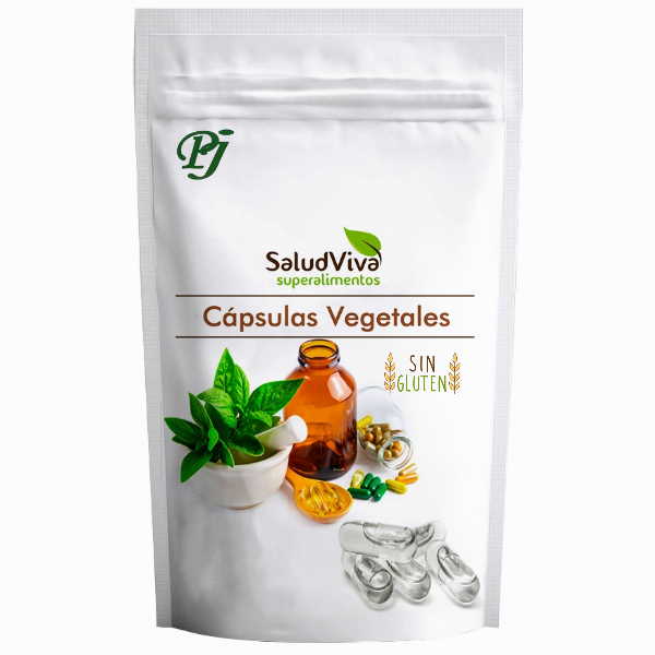 Capsulas Vegetales Sin Gluten 120Uds - Saludviva