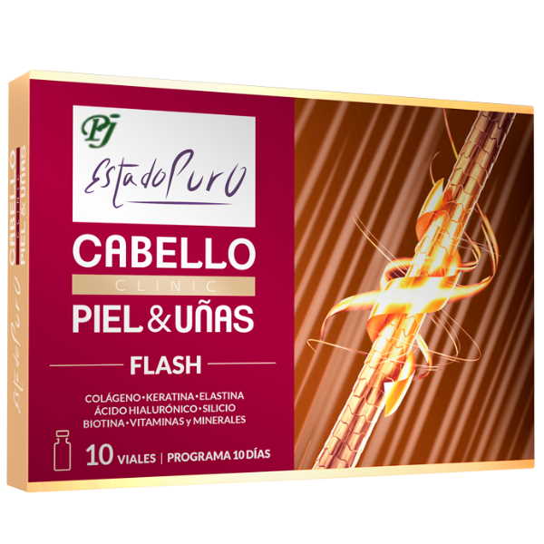 Cabello Piel Y Uñas Estado Puro 10 Viales - Tongil