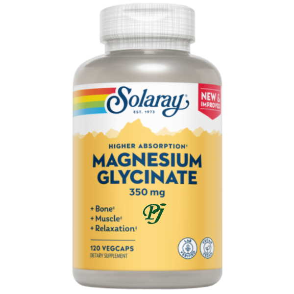 Bisglicinato De Magnesio 120 Vegcápsulas - Solaray