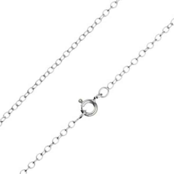 Cadena De Plata Eslavon Mini 40 Cm - Promineral