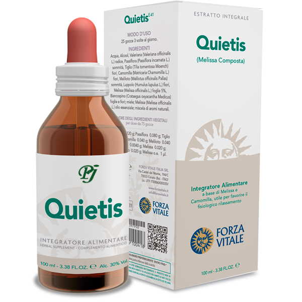 Quietis Melissa Composta 100Ml - Forza Vitale