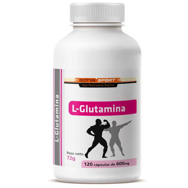 L-Glutamina 600Mg 120 Capsulas - Sotya