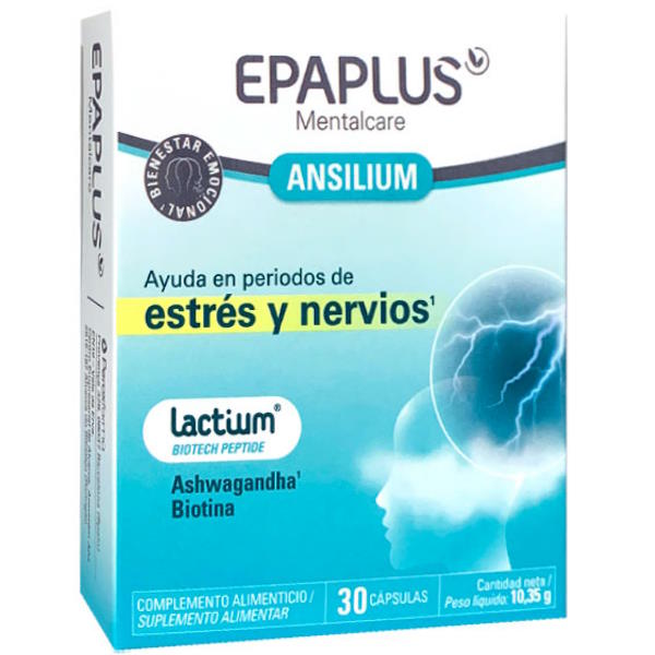 Mentalcare Ansilium 30 Capsulas - Epaplus