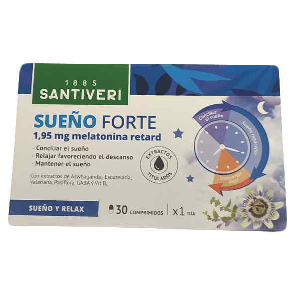 Sueño Forte 30 Comprimidos - Santiveri