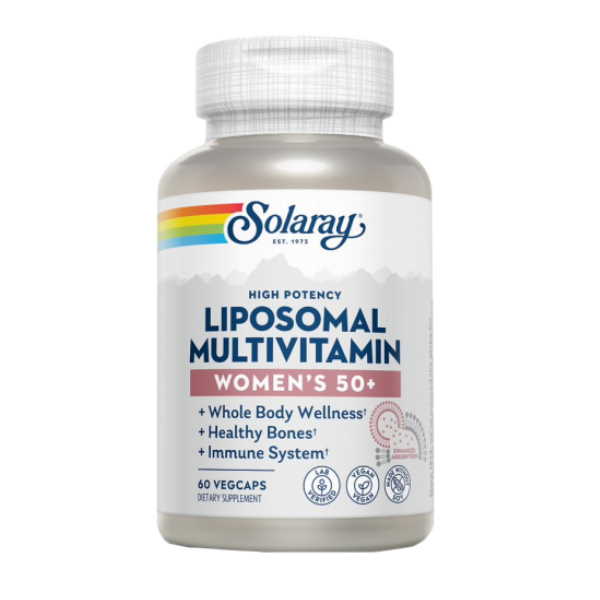 Liposomal Multivitamin Mujer 50+ 60 Vegcápsulas - Solaray