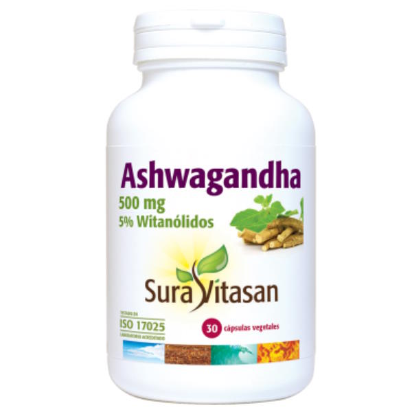 Ashwagandha 30 Capsulas - Suravitasan