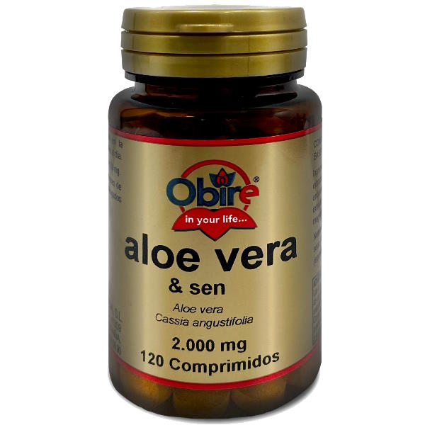 Aloe Vera 120 Comprimidos 2000Mg - Obire