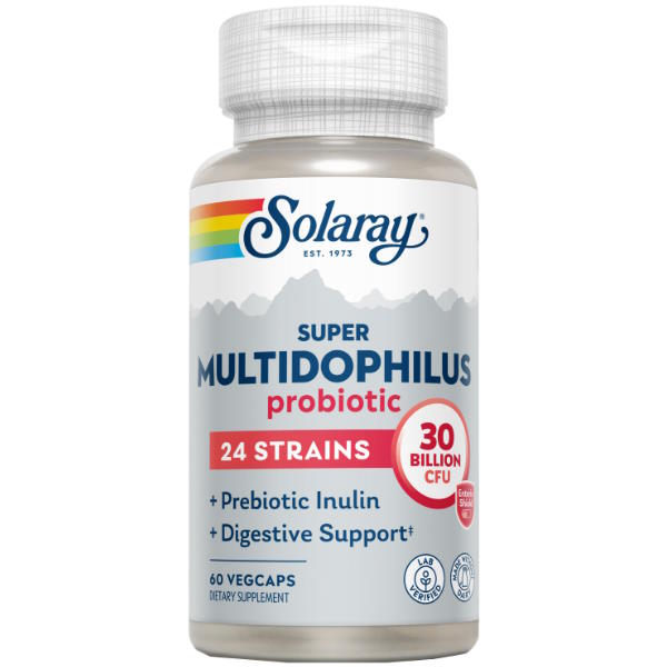 Super Multidophilus Probiotic 60 Cápsulas - Solaray