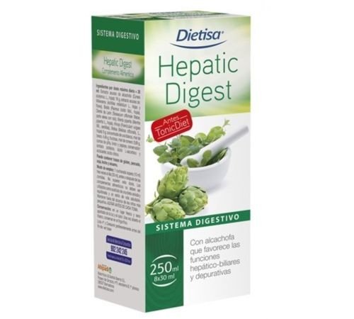 Jarabe Hepatic Digest 250 Ml. - Dielisa