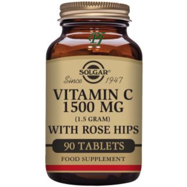 Vitamina C 1500Mg Rose-Hip 90 Capsulas - Solgar