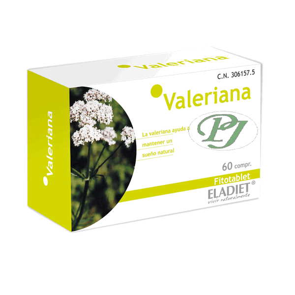 Valeriana  Recubiertos 60 Comprimidos - Eladiet