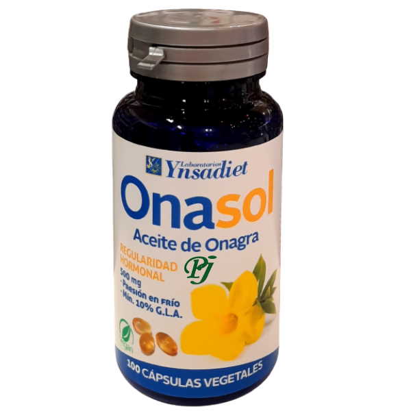 Onagra Onasol Vegetal 100 Perlas 500 Mg - Ynsadiet