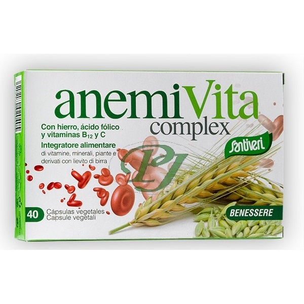 Anemivita Complex 40 Capsulas - Santiveri