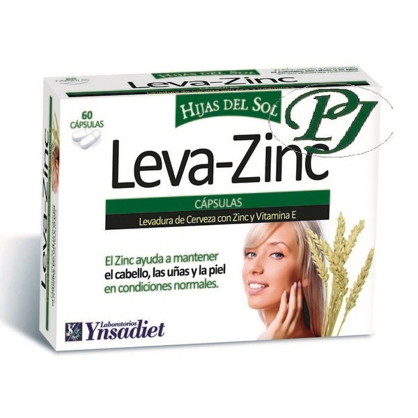 Leva Zinc 60 Capsulas - Hijas Del Sol