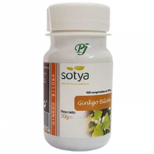 Ginkgo Biloba 700Mg 100 Comprimidos - Sotya