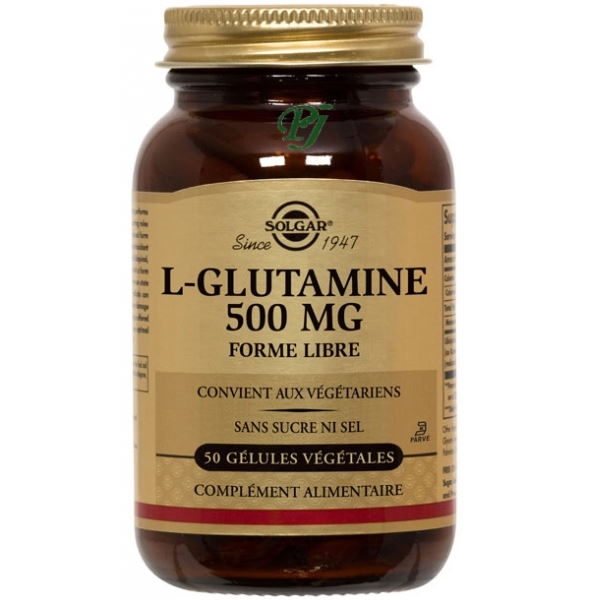 L-Glutamina 500Mg 50 Capsulas - Solgar