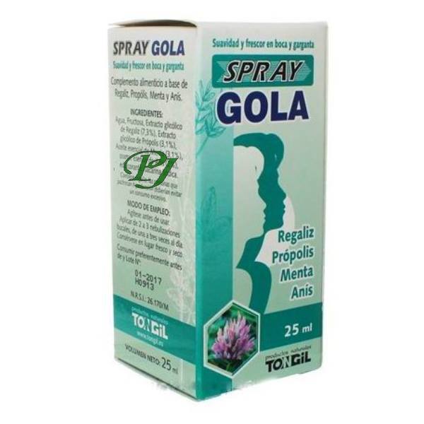 Aligel Gola Spray 25Ml - Tongil