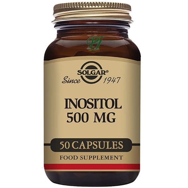 Inositol 500Mg 50 Capsulas - Solgar