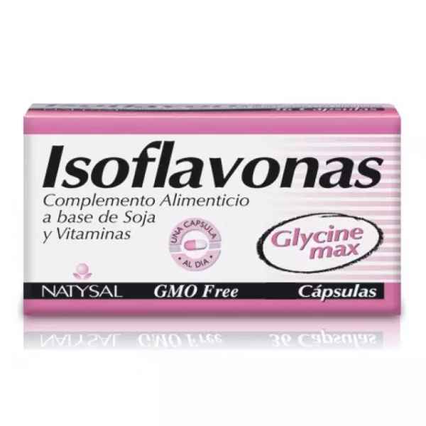 Isoflavonas 30 Cápsulas - Natysal
